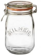 KILNER zavaovac sklenice s klipem 1 l kulat