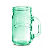 Kilner sklenice s uchem zelen 0,4 l